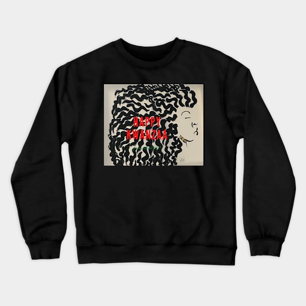 Kwanzaa Crewneck Sweatshirt by Morrisey Lee T’s 